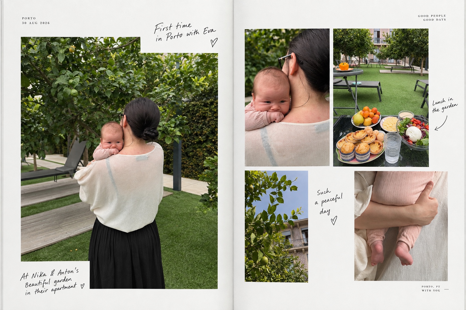 Open Remeet book spread
