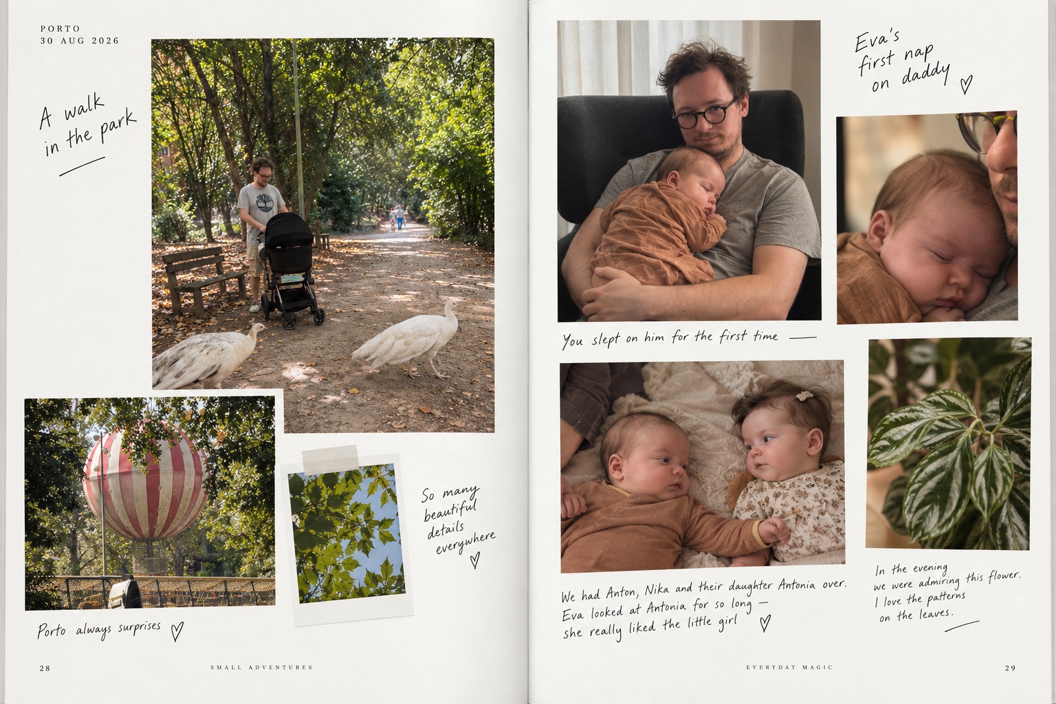 Updated Remeet book spread